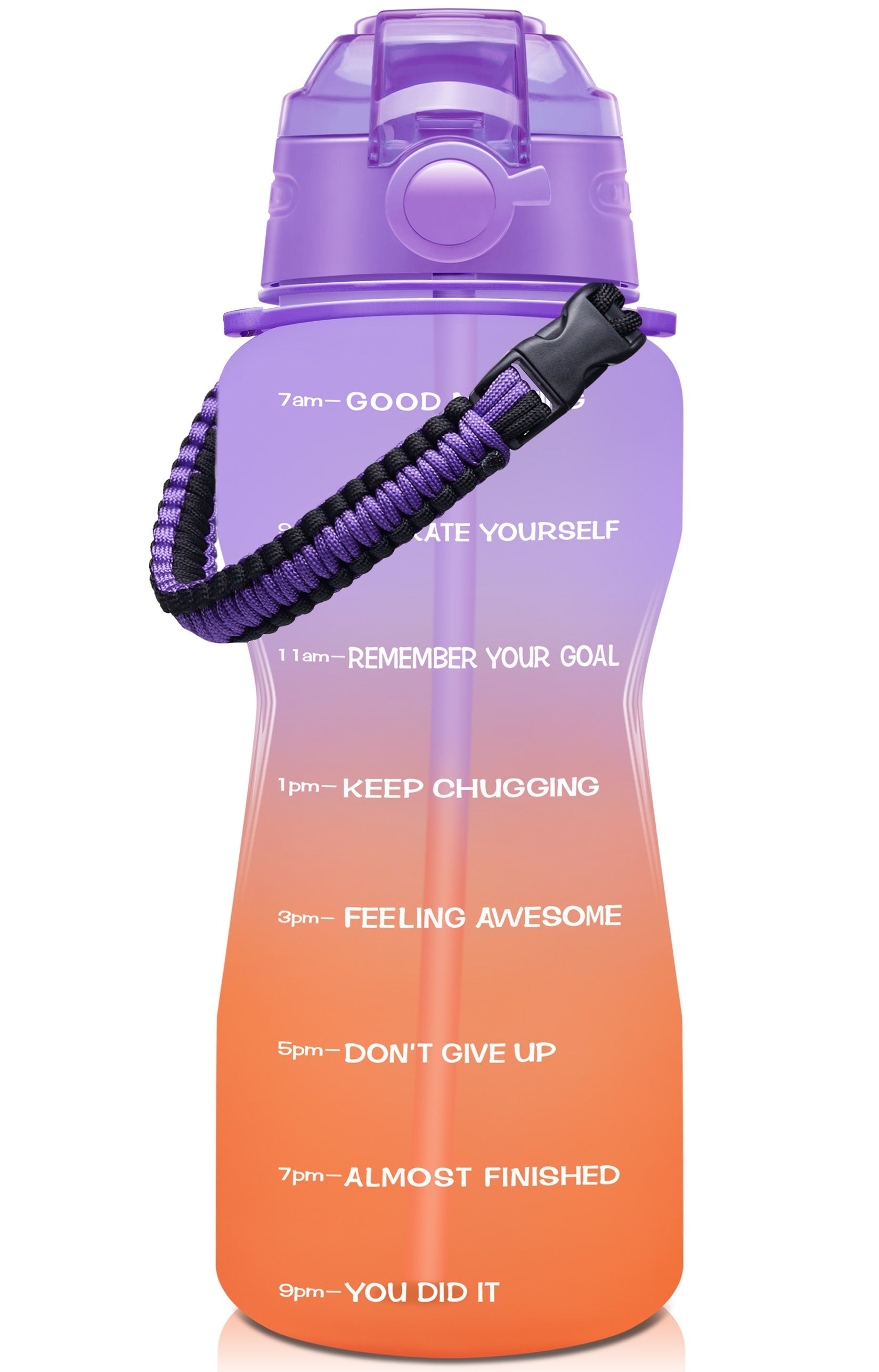 Kylie Jenner's Fidus 64oz Motivational Water Bottle Gray