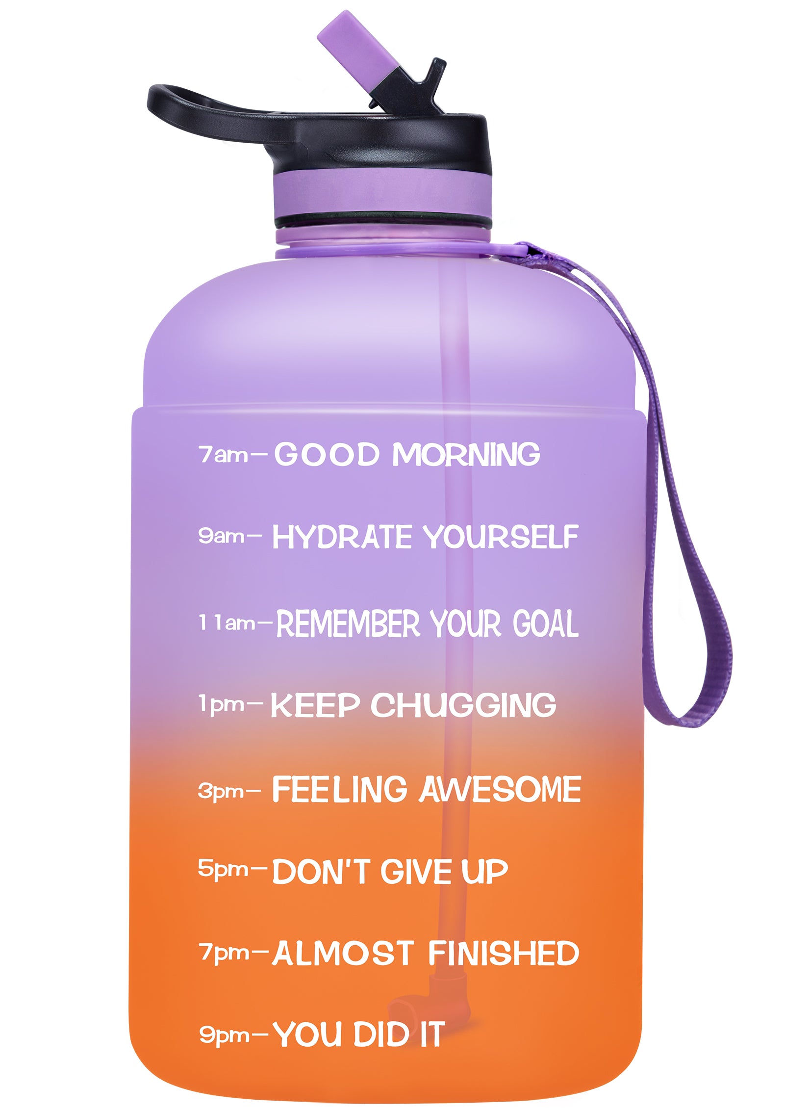 about ) Water Bottle, Motivational Drinking Water Bottle With