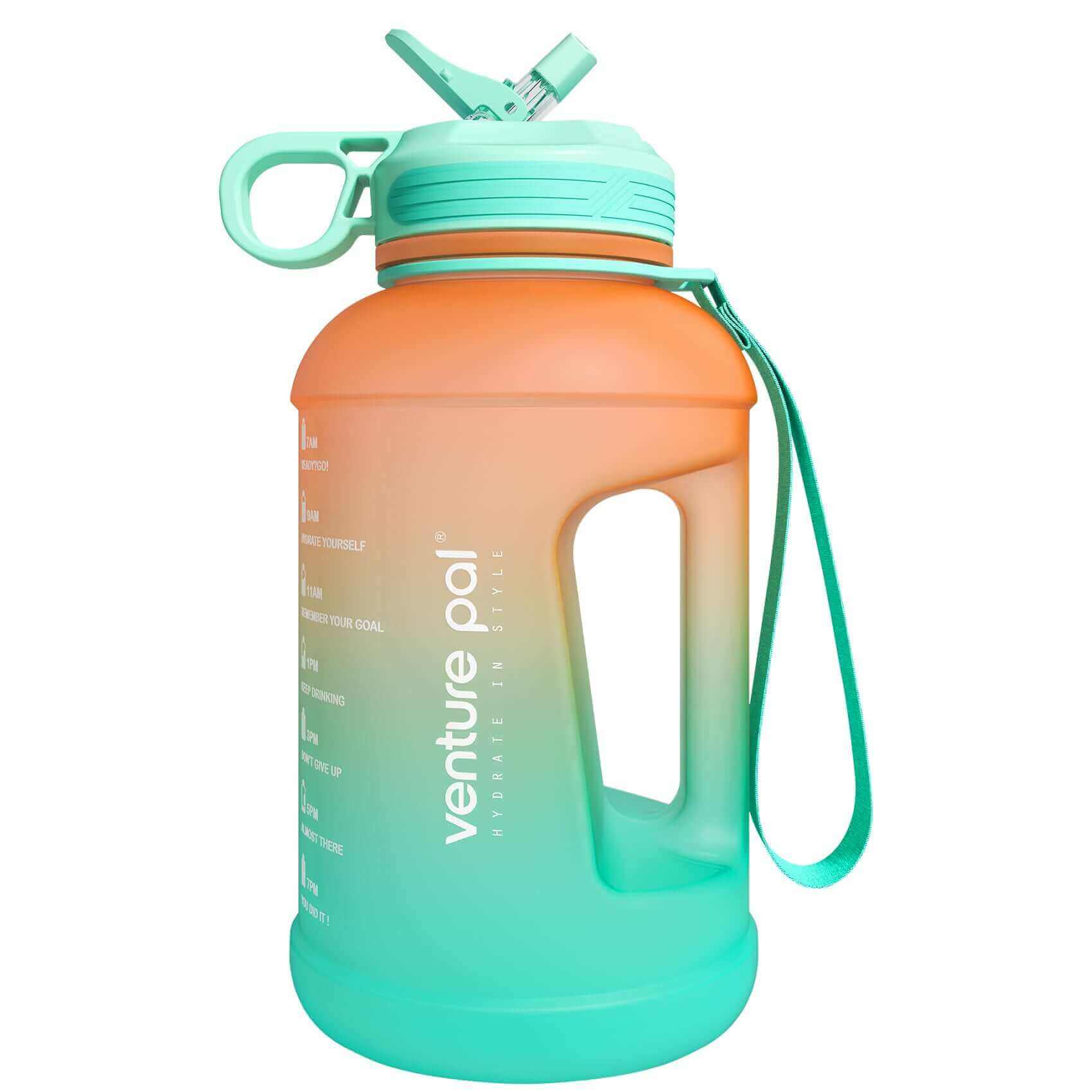 Venture Pal Water Bottle | Water Jug | Motivational Water Bottle